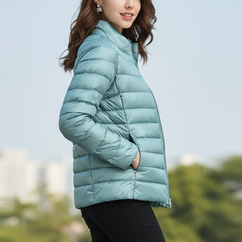 Aurora Kurtka Damska – Ultralekka, Wodoodporna i Uniwersalna Kurtka na Sezon Przejściowy