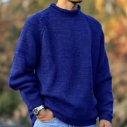 Bobby Sweter Męski – Wygodny i Elegancki Gładki Sweter na Nowoczesny Codzienny Styl