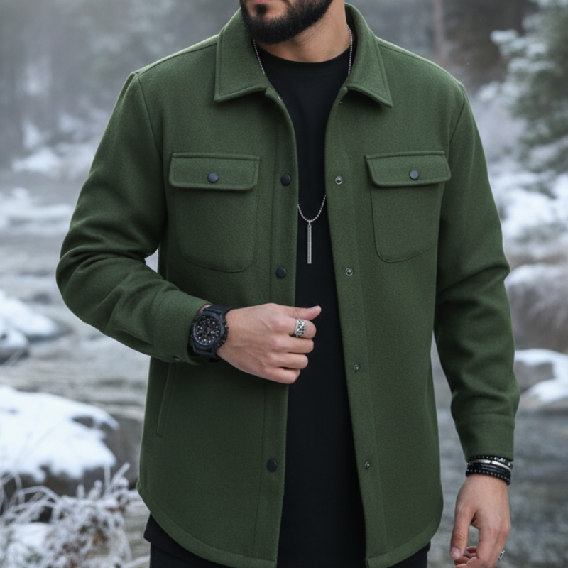 Steven Koszula Męska – Ciepła i Wygodna Koszula z Miękkiej Tkaniny w Eleganckim Stylu