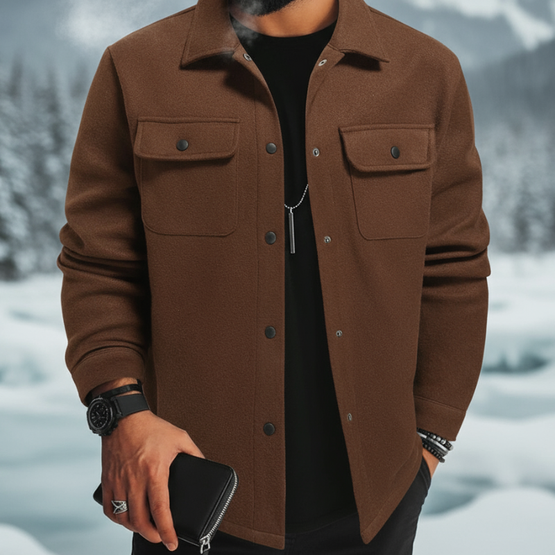 Steven Koszula Męska – Ciepła i Wygodna Koszula z Miękkiej Tkaniny w Eleganckim Stylu