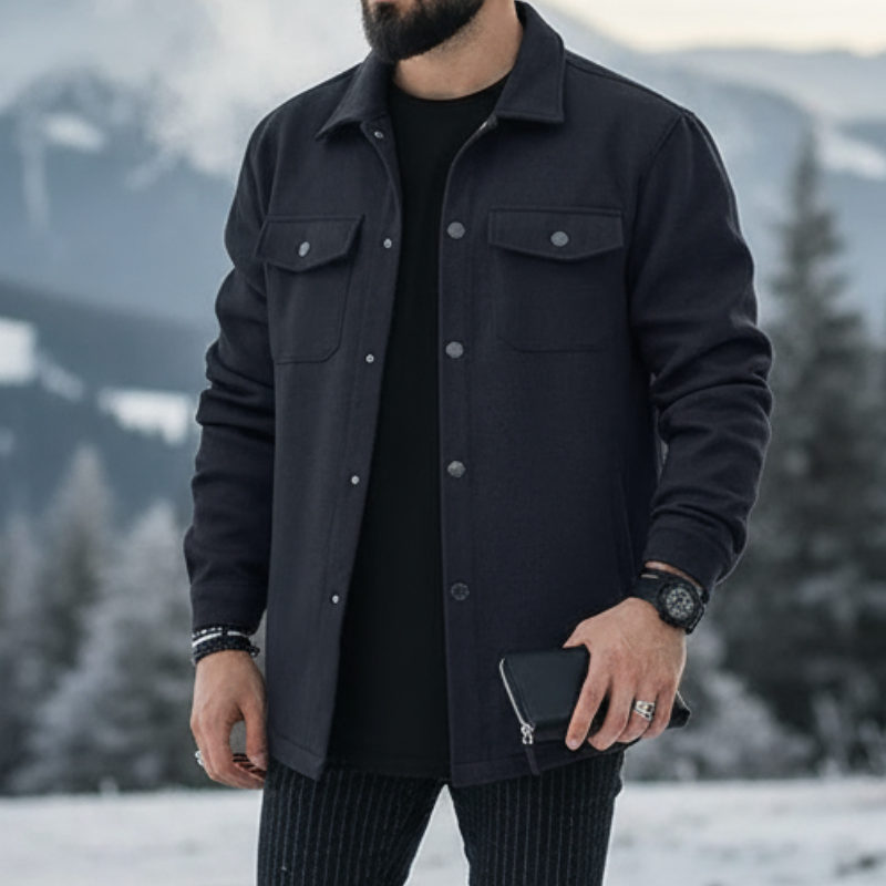 Steven Koszula Męska – Ciepła i Wygodna Koszula z Miękkiej Tkaniny w Eleganckim Stylu