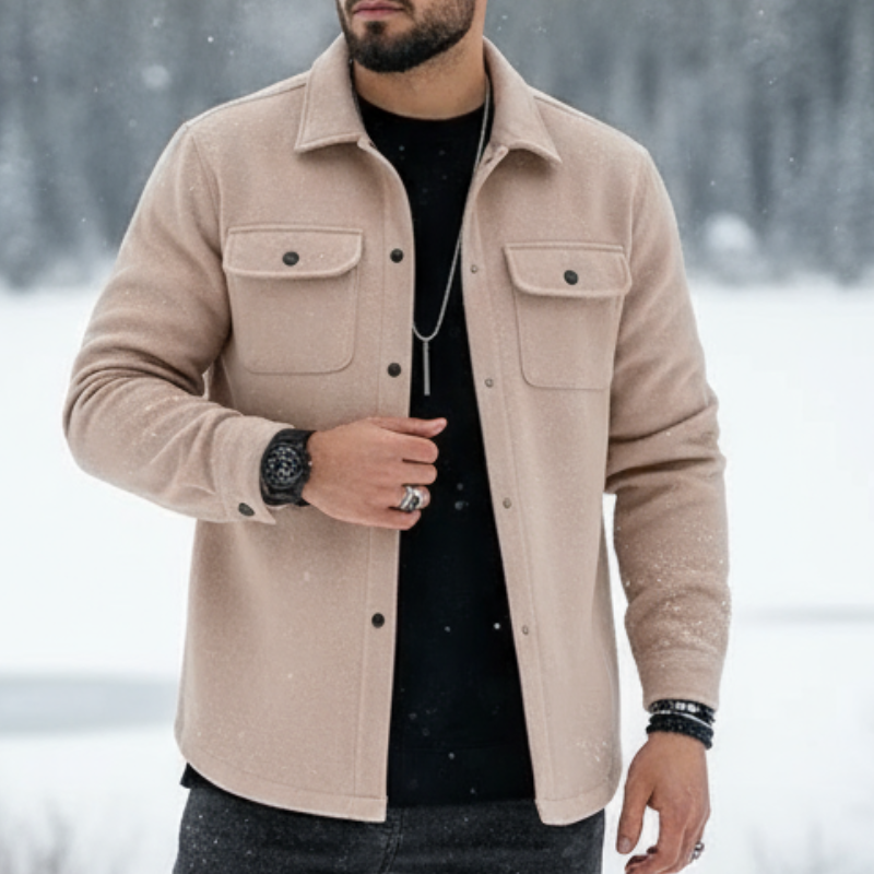 Steven Koszula Męska – Ciepła i Wygodna Koszula z Miękkiej Tkaniny w Eleganckim Stylu