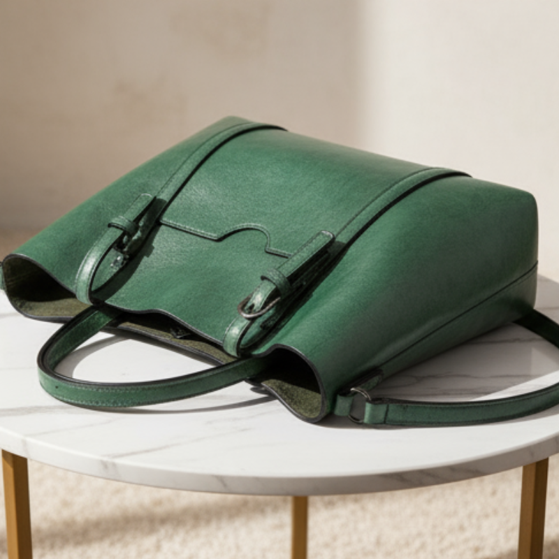 Nyomi Torebka Shopper Damska – Duża, Elegancka i Funkcjonalna Torebka Skórzana do Pracy