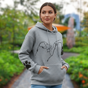 Lina Bluza Damska – Ciepła i Wygodna Bluza z Kapturem w Swobodnym Stylu