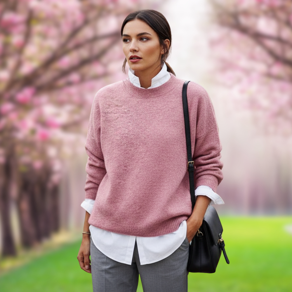 Celine Sweter Damski – Miękki i Elegancki Sweter z Kaszmiru o Ponadczasowym Stylu