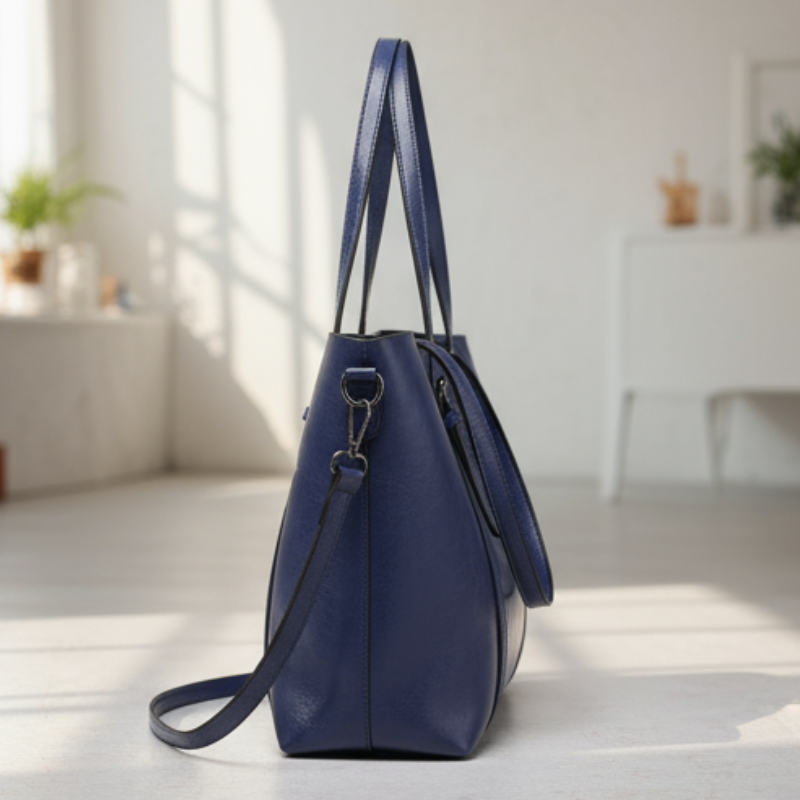 Nyomi Torebka Shopper Damska – Duża, Elegancka i Funkcjonalna Torebka Skórzana do Pracy