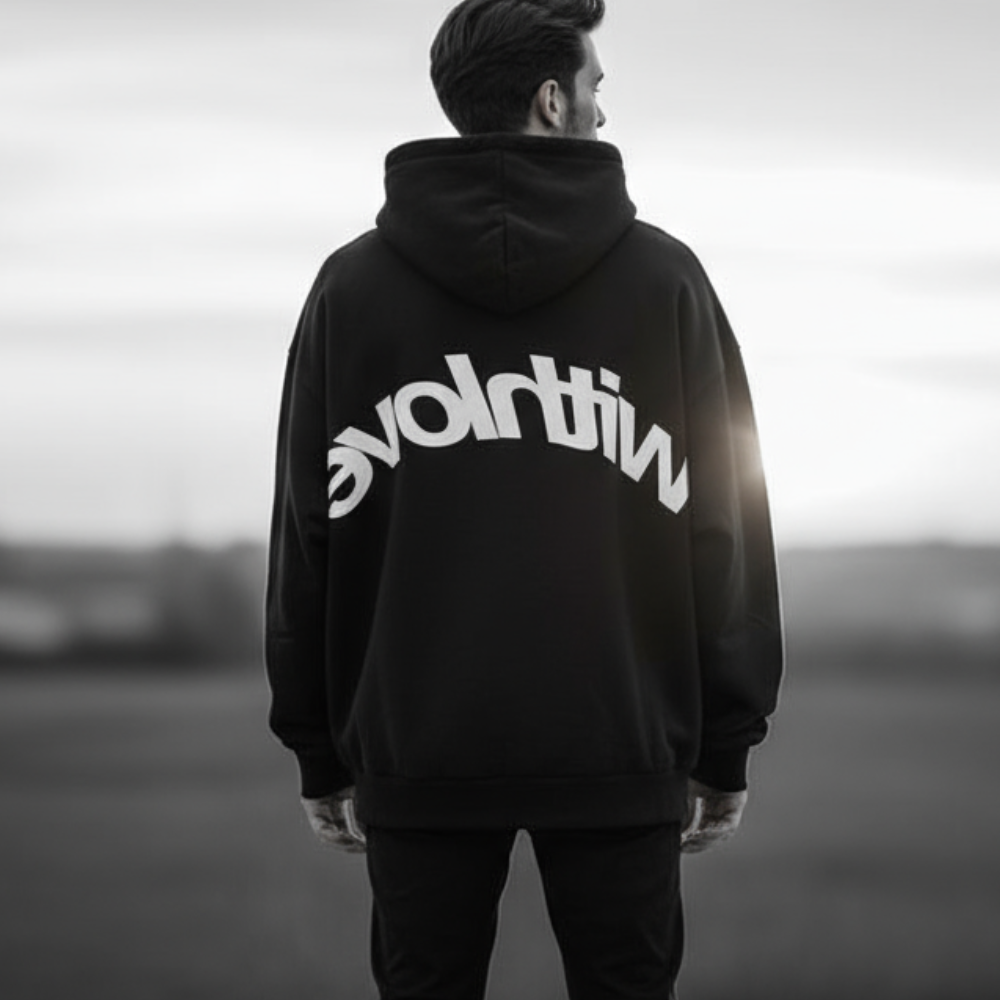 François Bluza Męska z Kapturem – Wygodna Bluza z Miękkiego Polaru o Swobodnym Stylu