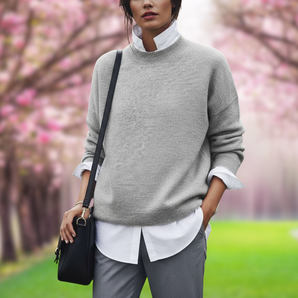 Celine Sweter Damski – Miękki i Elegancki Sweter z Kaszmiru o Ponadczasowym Stylu