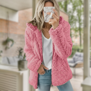 Olivia Kardigan Damski – Miękki, Wygodny i Elegancki Kardigan z Polaru na Co Dzień