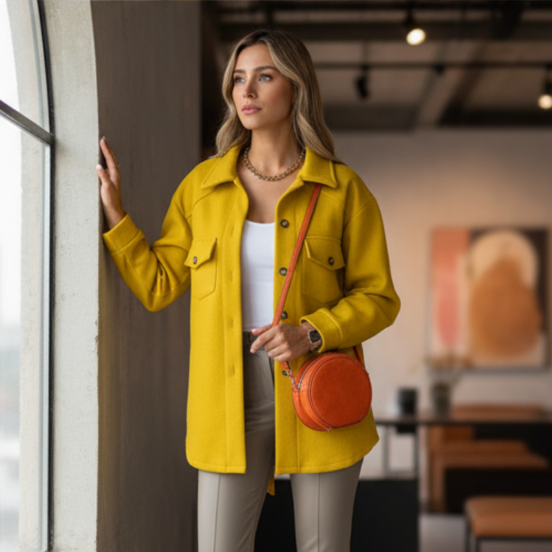 Dalia Kurtka Damska – Elegancka, Wiatroodporna i Wygodna