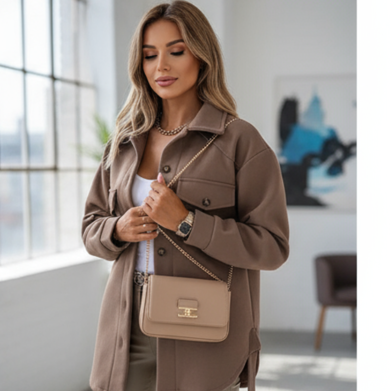 Dalia Kurtka Damska – Elegancka, Wiatroodporna i Wygodna