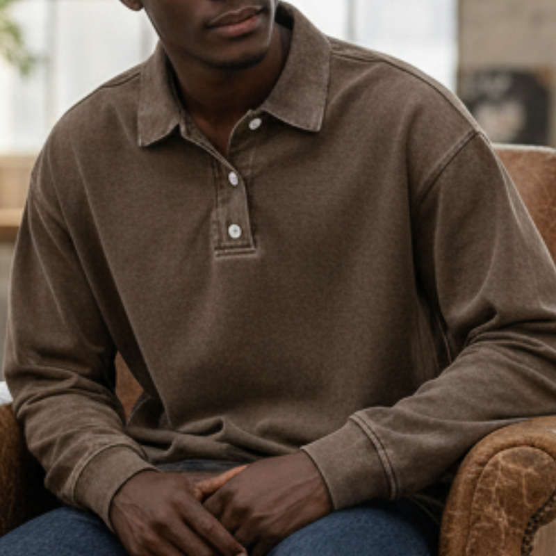 Rob Polo Męskie – Swobodny z Kołnierzykiem, Wygodny i Elegancki w Nowoczesnym Stylu