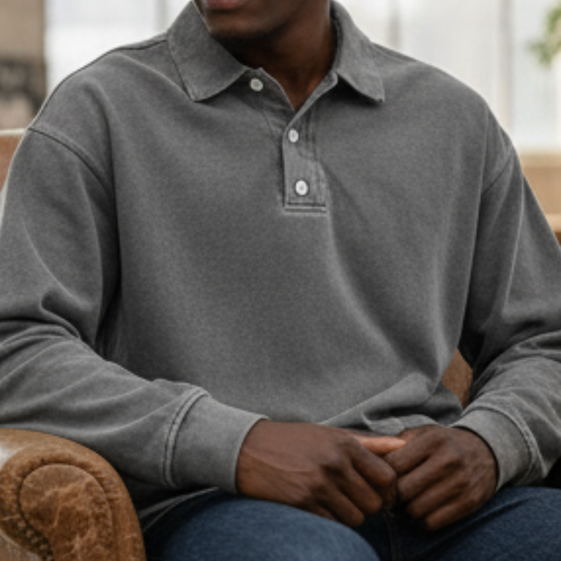 Rob Polo Męskie – Swobodny z Kołnierzykiem, Wygodny i Elegancki w Nowoczesnym Stylu