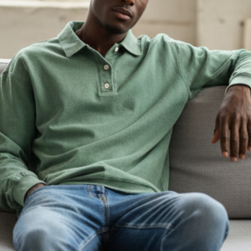Rob Polo Męskie – Swobodny z Kołnierzykiem, Wygodny i Elegancki w Nowoczesnym Stylu