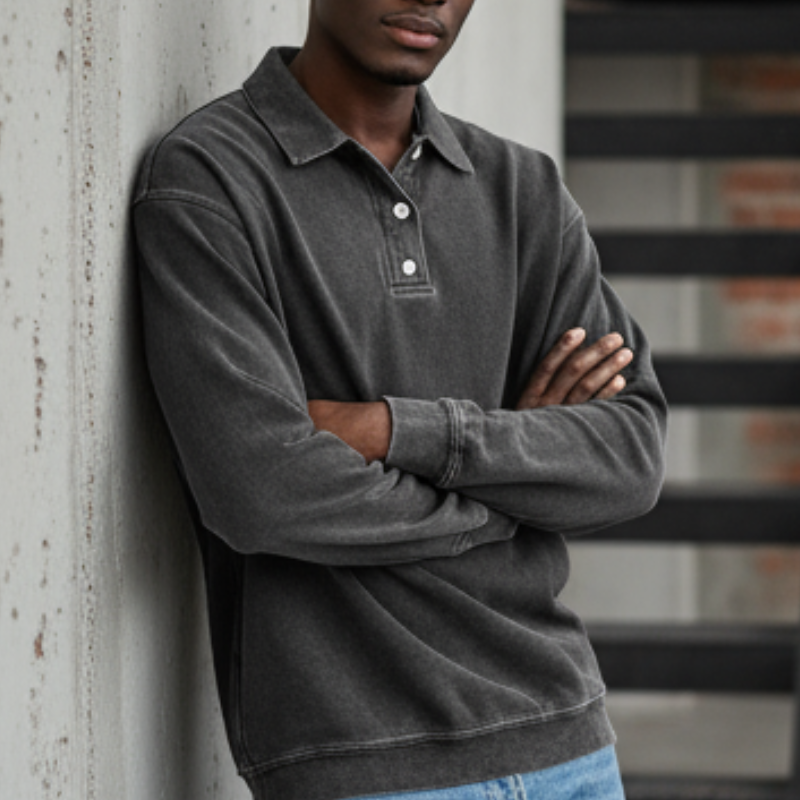 Rob Polo Męskie – Swobodny z Kołnierzykiem, Wygodny i Elegancki w Nowoczesnym Stylu