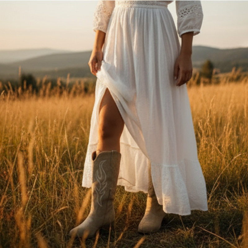 Sloan Kowbojki Damskie – Autentyczny Styl Western & Trwały Komfort