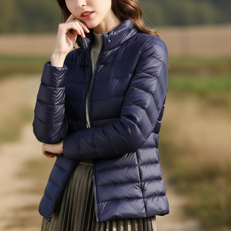 Aurora Kurtka Damska – Ultralekka, Wodoodporna i Uniwersalna Kurtka na Sezon Przejściowy