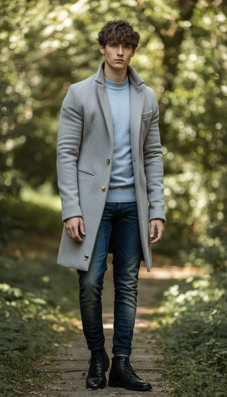 Cris Płaszcz Zimowy Męski – Ciepły, Wygodny i Elegancki