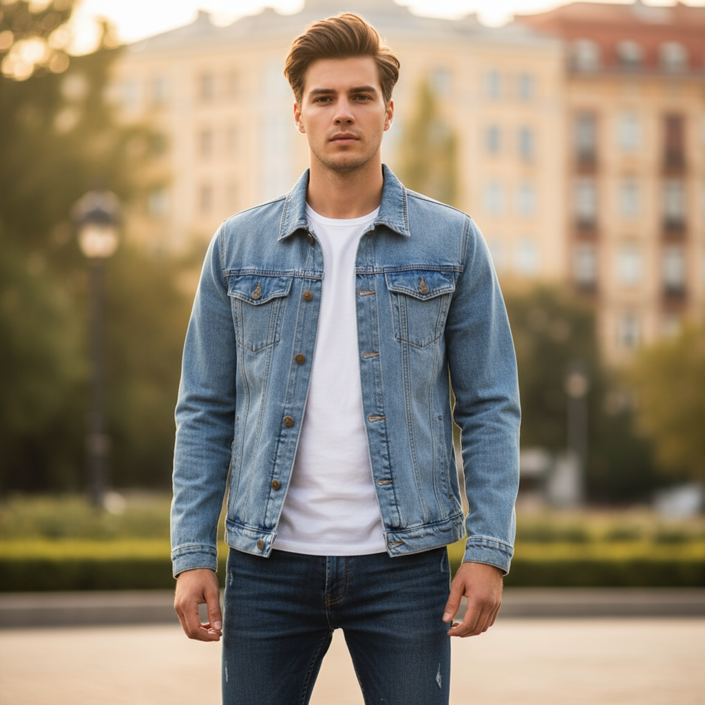 Marco Kurtka Trucker Męska – Nowoczesny, Wygodny i Uniwersalny Styl