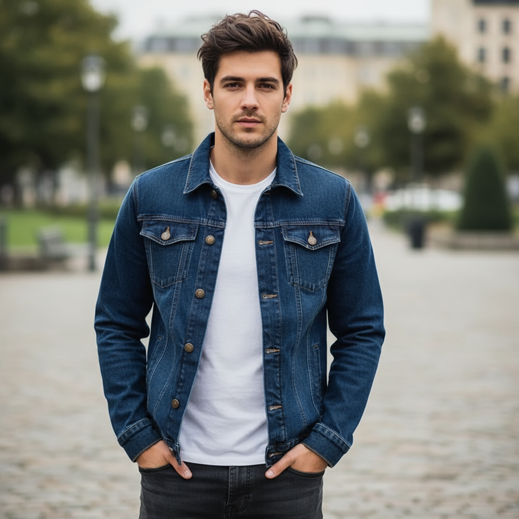 Marco Kurtka Trucker Męska – Nowoczesny, Wygodny i Uniwersalny Styl