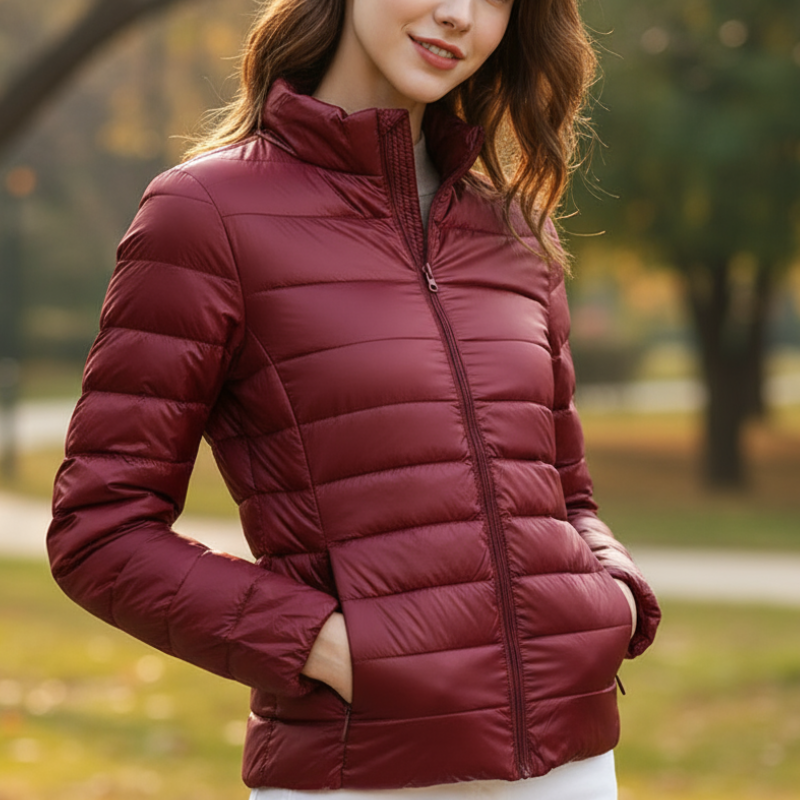 Aurora Kurtka Damska – Ultralekka, Wodoodporna i Uniwersalna Kurtka na Sezon Przejściowy