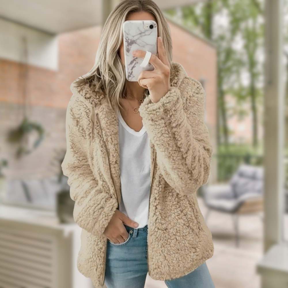 Olivia Kardigan Damski – Miękki, Wygodny i Elegancki Kardigan z Polaru na Co Dzień