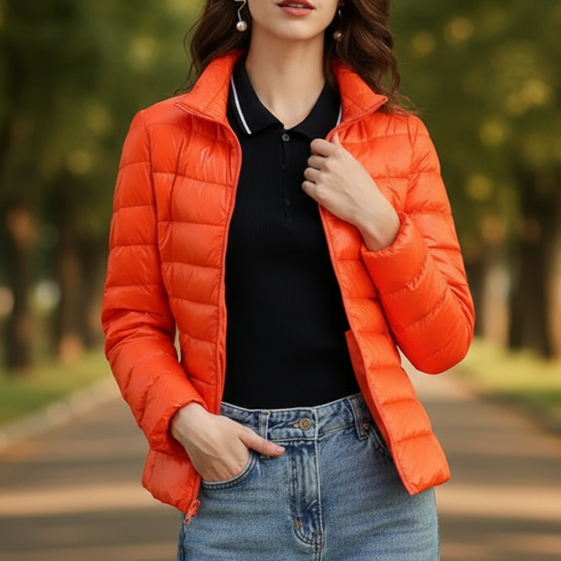 Aurora Kurtka Damska – Ultralekka, Wodoodporna i Uniwersalna Kurtka na Sezon Przejściowy