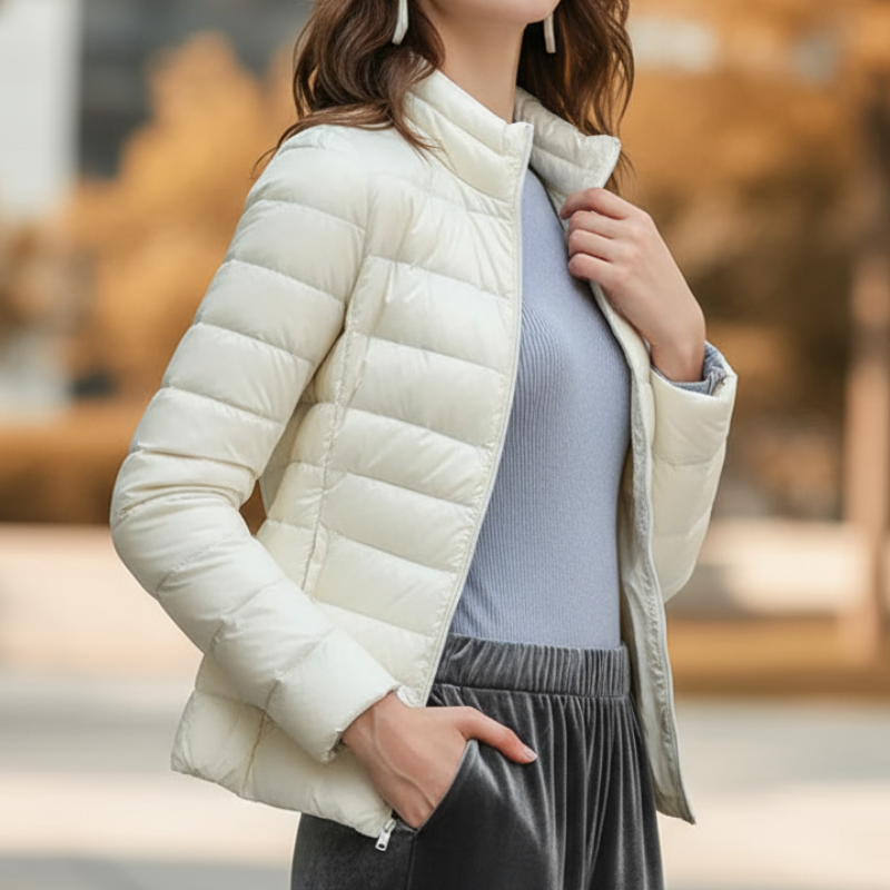 Aurora Kurtka Damska – Ultralekka, Wodoodporna i Uniwersalna Kurtka na Sezon Przejściowy