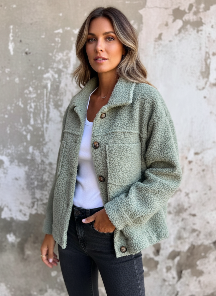 Amayah Kurtka Teddy – Efekt Polarowy, Wygoda i Styl dla Modnego Wyglądu