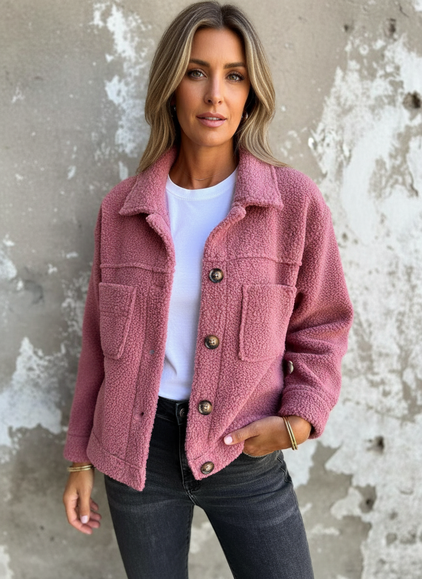 Amayah Kurtka Teddy – Efekt Polarowy, Wygoda i Styl dla Modnego Wyglądu