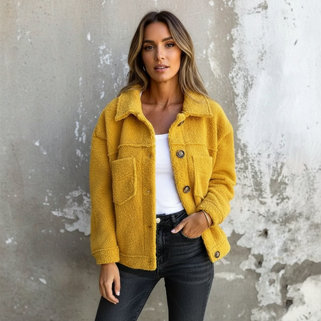 Amayah Kurtka Teddy – Efekt Polarowy, Wygoda i Styl dla Modnego Wyglądu
