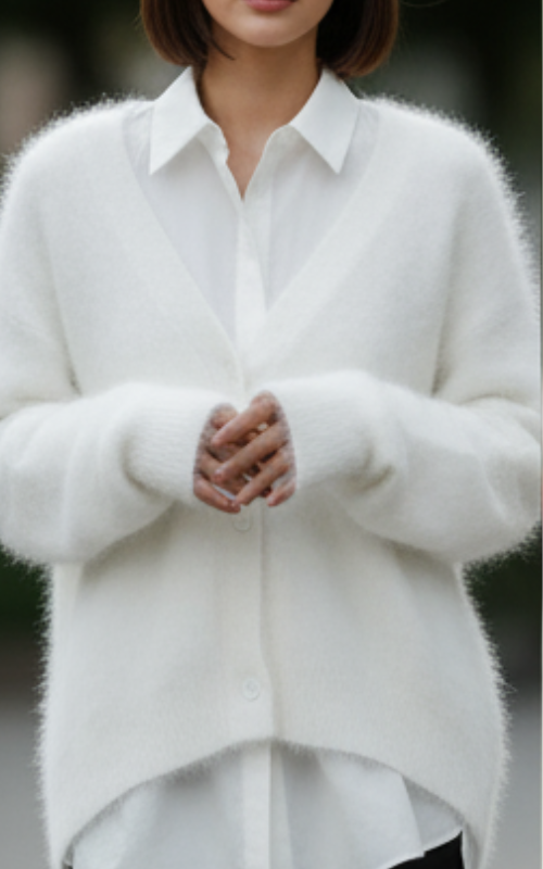 Luella Kardigan Damski – Szykowny z Długimi Rękawami, Elegancki i Wygodny na Co Dzień