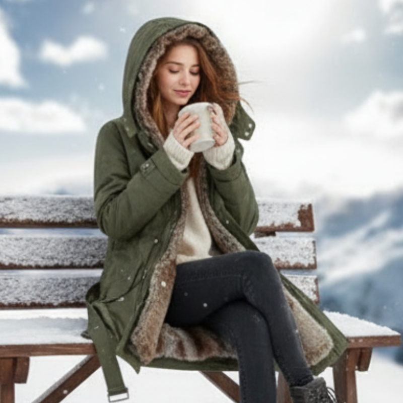 Analia Parka Damska – Elegancka i Wysokiej Jakości Parka o Szykownym i Wygodnym Stylu