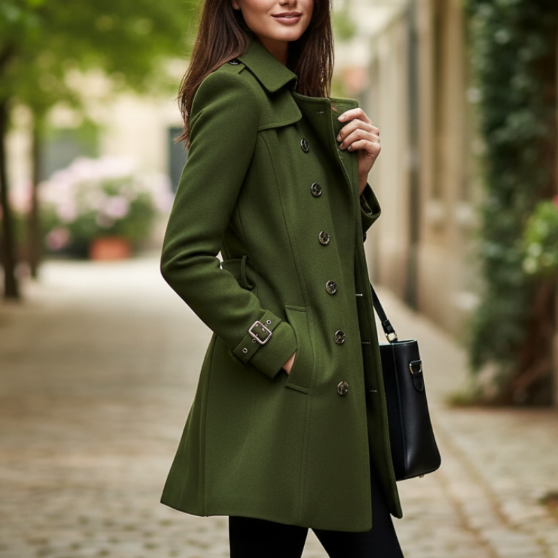 Divine Płaszcz Damski – Elegancki i Szykowny Płaszcz o Nowoczesnym Kroju na Każdą Okazję