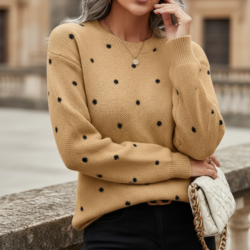 Pearl Sweter Damski – Elegancki i Wygodny Sweter Boho dla Szykownego Codziennego Stylu