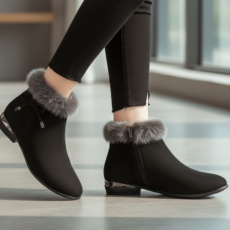 Alexa Botki Damskie – Wygodne i Eleganckie FlexiBoots na Nowoczesny Zimowy Styl