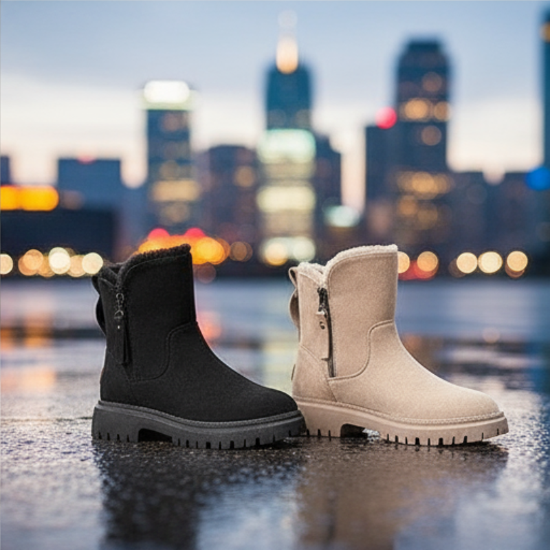 Charleigh Zimowe Botki Damskie – Ciepłe, Wygodne & Elegancki Styl