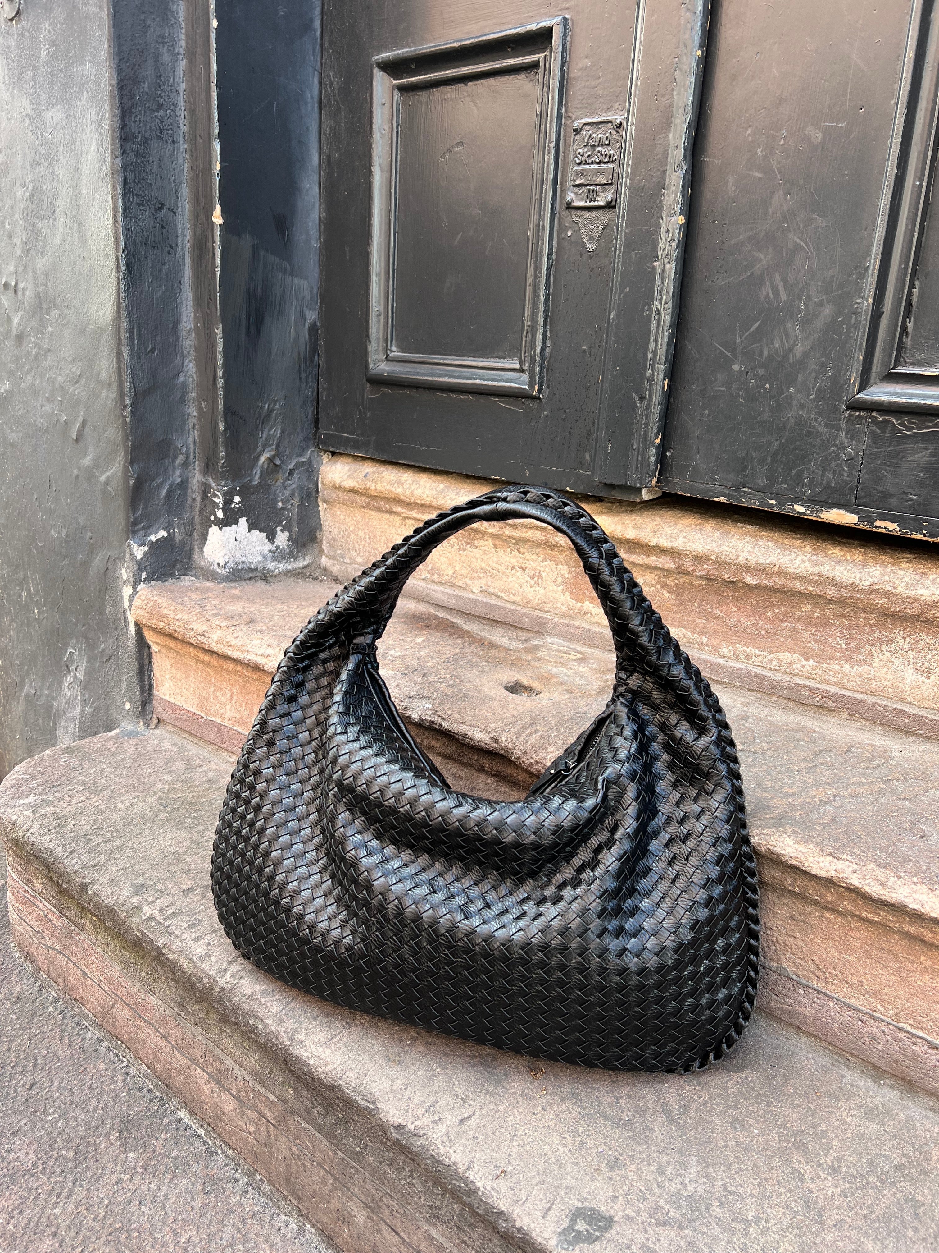 Louisa Torebka Hobo Damska – Pleciona, Elegancka, Pojemna i Ponadczasowa