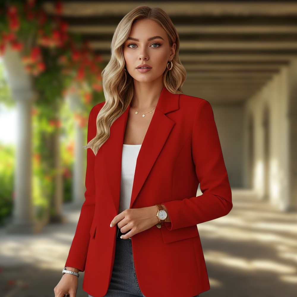 Claire Marynarka Damska – Elegancki Kaszmirowy Blazer Wysokiej Jakości z Trwałym Komfortem