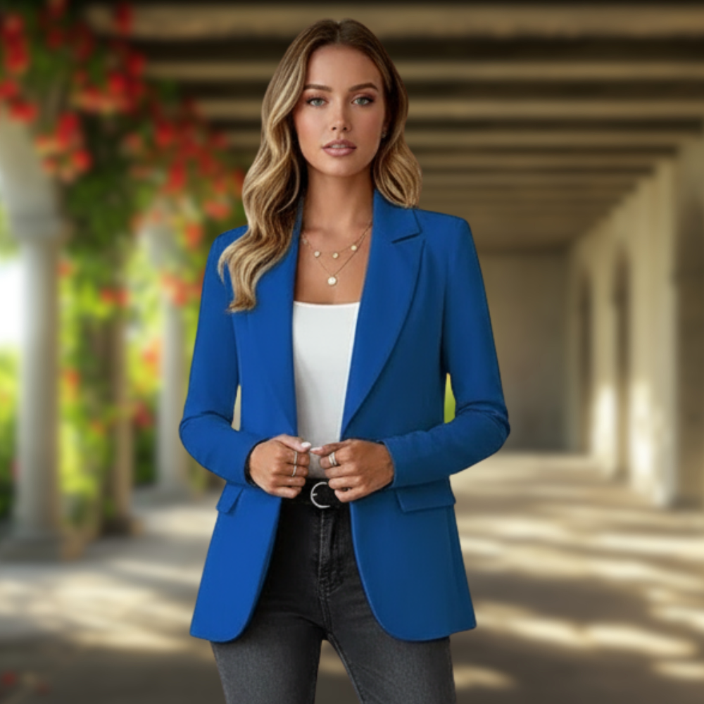 Claire Marynarka Damska – Elegancki Kaszmirowy Blazer Wysokiej Jakości z Trwałym Komfortem