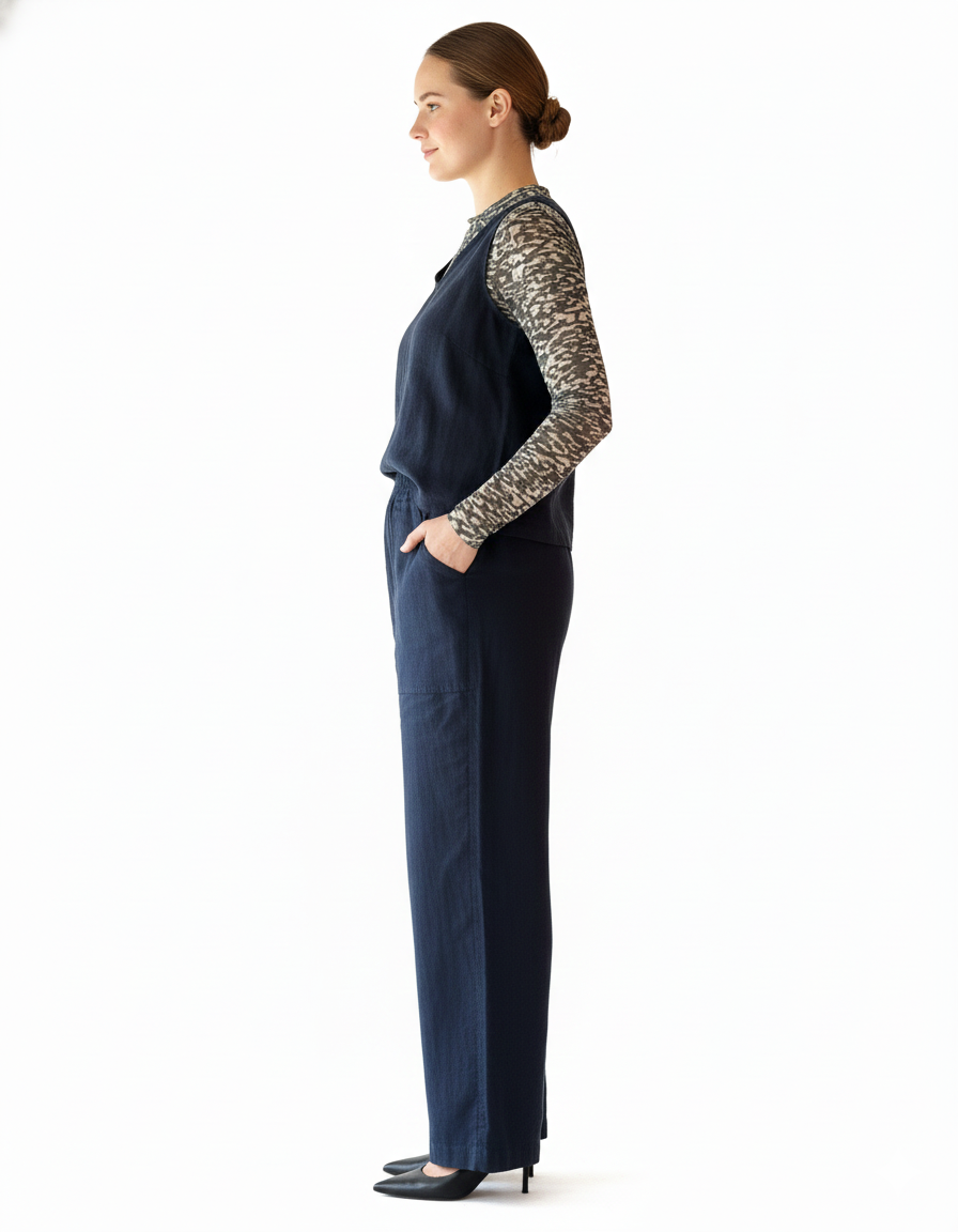 Hailey | Czarny kombinezon