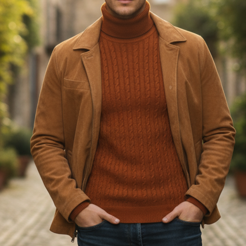 Klaus Golf Męski – Ekskluzywny, Elegancki i Wygodny Sweter z Wysokiej Jakości Dzianiny