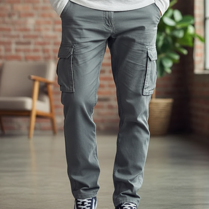 Bryan Spodnie Męskie – Wygodne i Modne Spodnie Cargo z Praktycznymi Kieszeniami