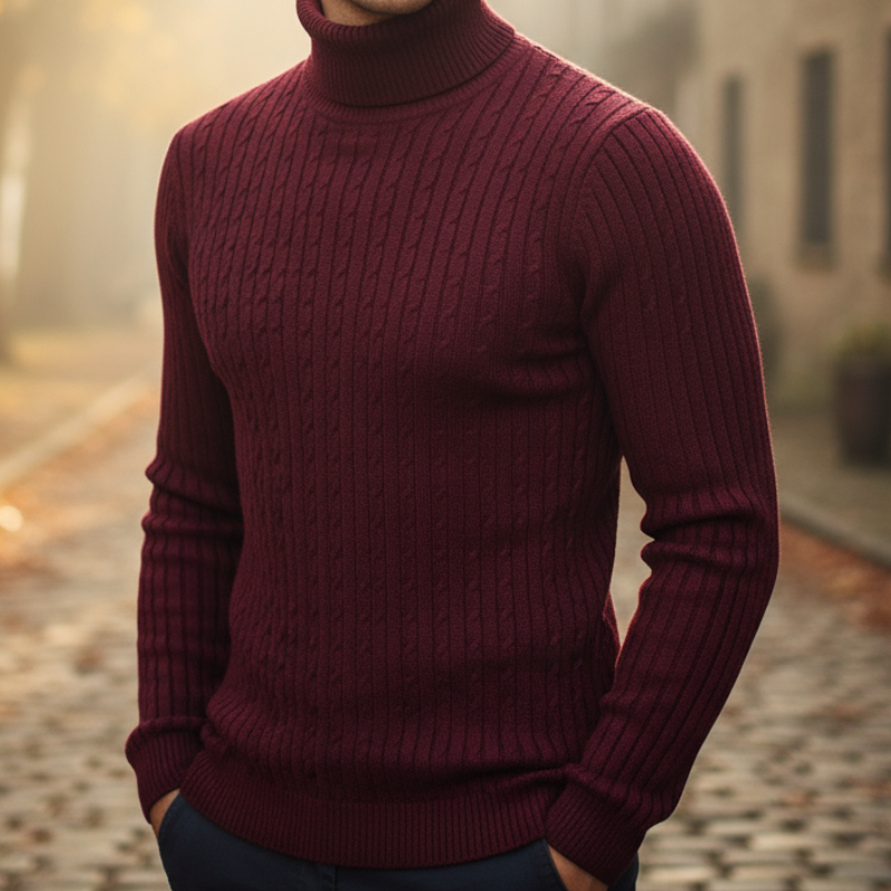 Klaus Golf Męski – Ekskluzywny, Elegancki i Wygodny Sweter z Wysokiej Jakości Dzianiny