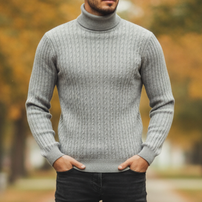 Klaus Golf Męski – Ekskluzywny, Elegancki i Wygodny Sweter z Wysokiej Jakości Dzianiny