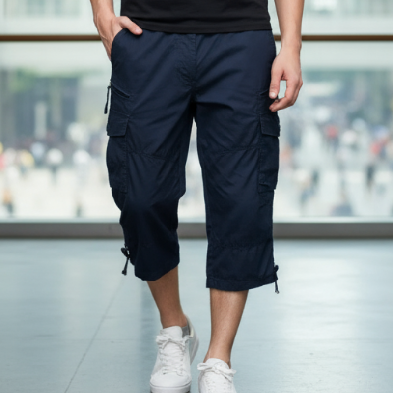 Julien Szorty Męskie – Lekkie i Funkcjonalne z Praktycznymi Kieszeniami na Lato