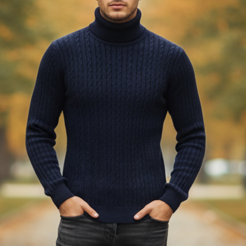 Klaus Golf Męski – Ekskluzywny, Elegancki i Wygodny Sweter z Wysokiej Jakości Dzianiny