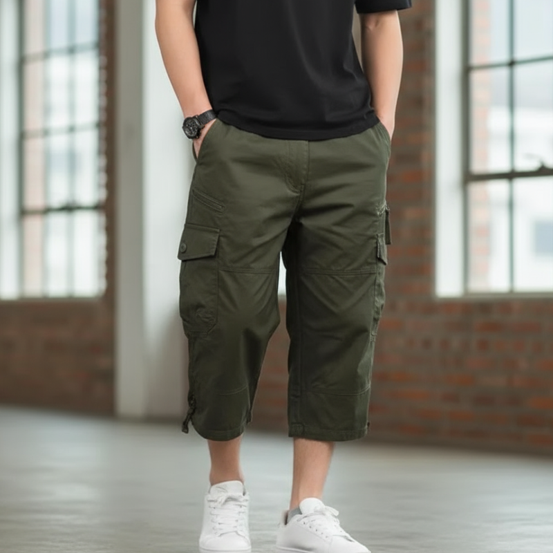 Julien Szorty Męskie – Lekkie i Funkcjonalne z Praktycznymi Kieszeniami na Lato