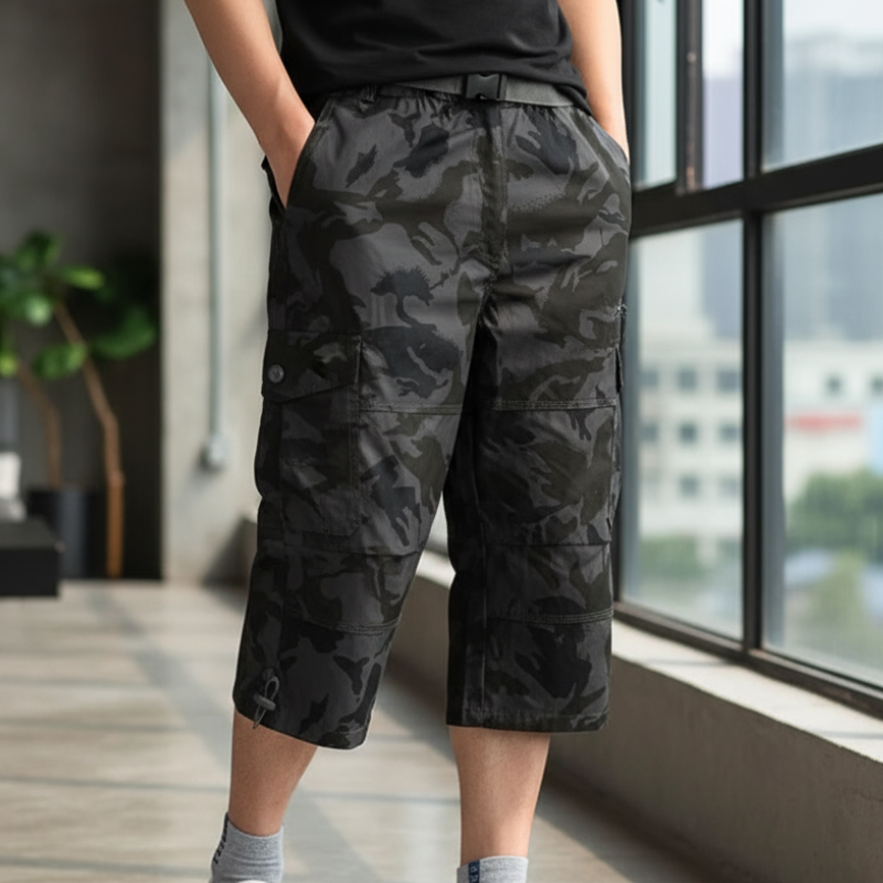 Julien Szorty Męskie – Lekkie i Funkcjonalne z Praktycznymi Kieszeniami na Lato