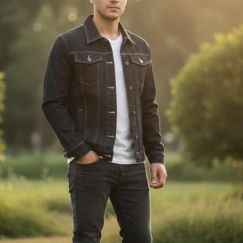 Marco Kurtka Trucker Męska – Nowoczesny, Wygodny i Uniwersalny Styl